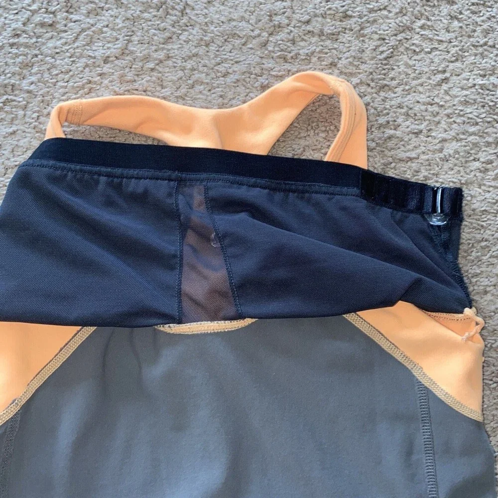 LULULEMON INNER STRENGTH‎ TANK IN lolo Multicolored SIZE 6 Racerback